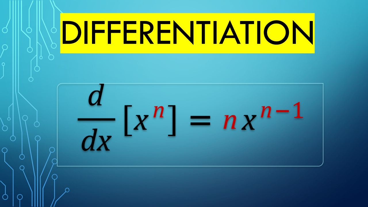 Differentiation – Pure Mathematics 3 – EDEXCEL A-level Mathematics